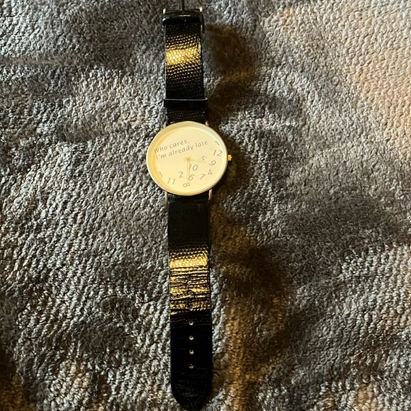 Aldo Women’s Watch - Who Cares, I’m Already Late - Picture 2 of 3